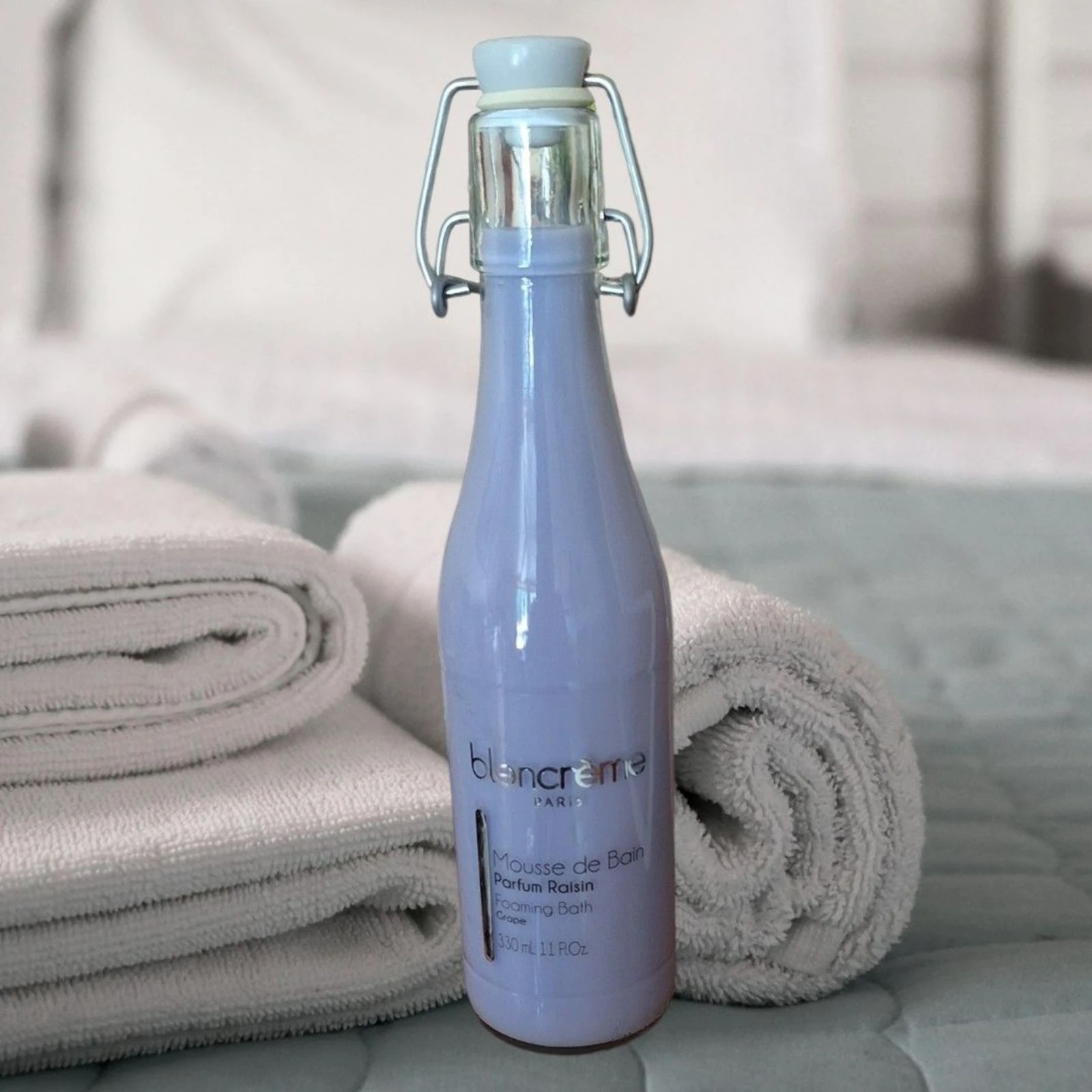 Mousse de bain Parfum Raisin Blancrème 🫧💜